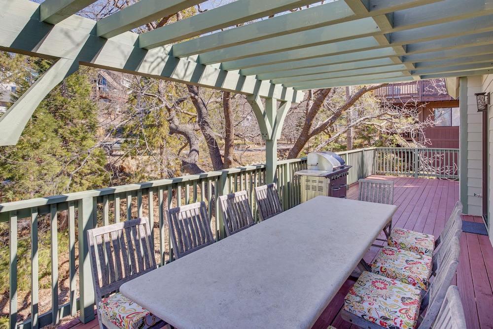 Game Room & Deck: Pet-friendly Lake Arrowhead Home