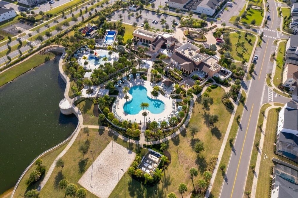 New! Modern Townhome Near Disney! Splash Pool, Resort W/waterpark-8206sa 3 Bedroom Townhouse