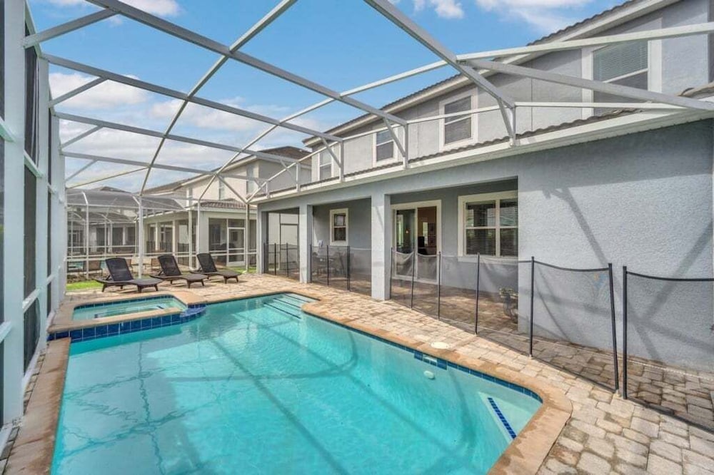 Lots Of Space Pool, Spa Champions Gate Home! 6 Bedroom Villa