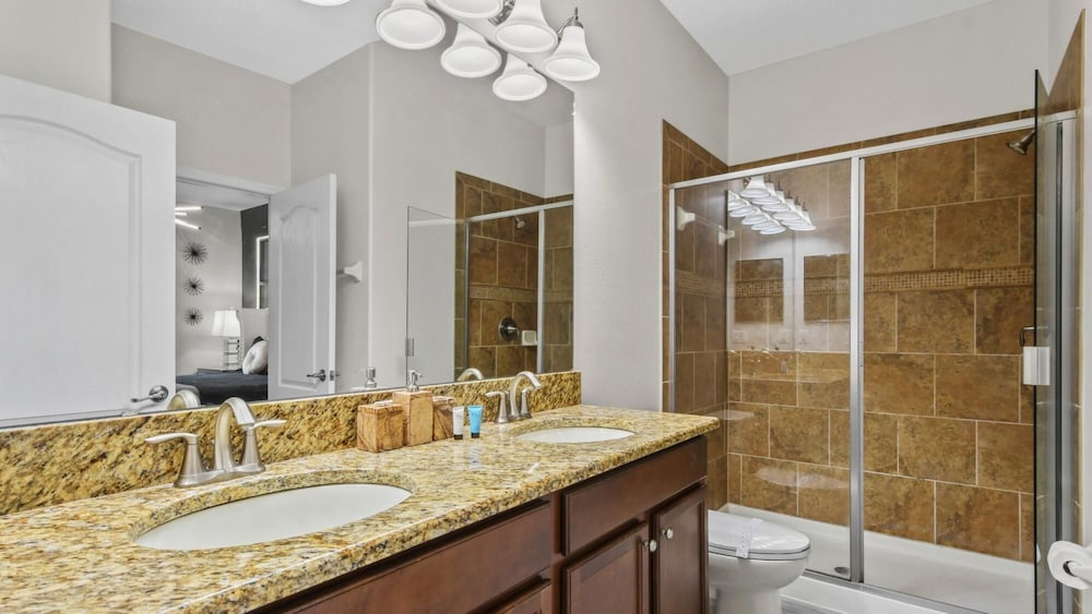 Spacious 8BD 5BA Home W Pool Theater Near Disney view 4