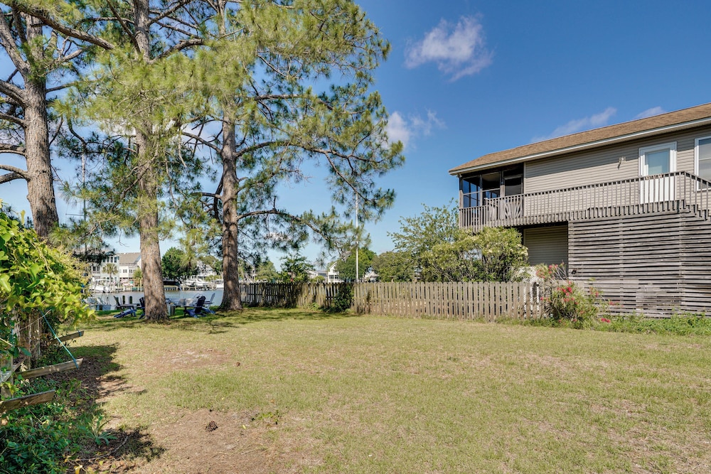 Private Dock & Beach Access: Outer Banks Area Home