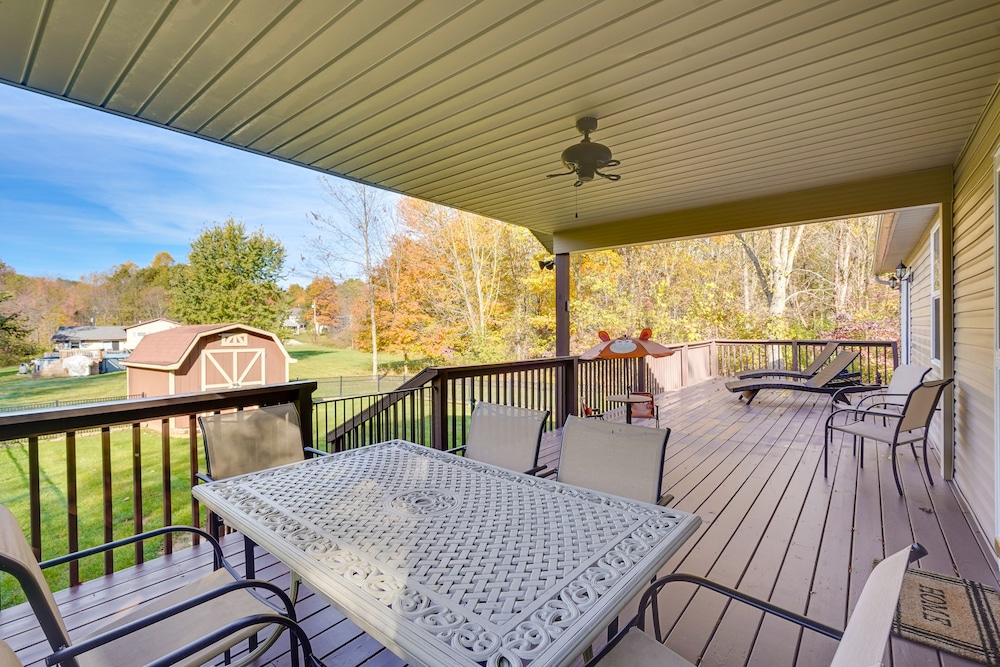 Charming Howard Getaway w/ Deck, 1 Mi to Lake!
