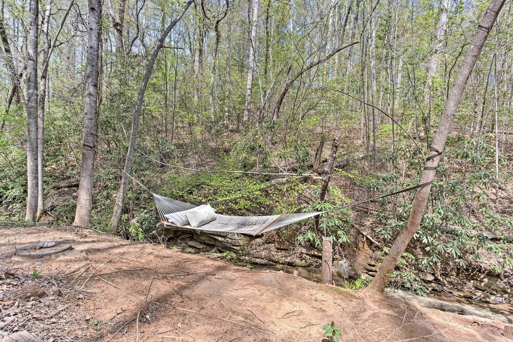Enchanting Tryon Home w/ Hot Tub  14 Mi to Tiec! - Property Image 12
