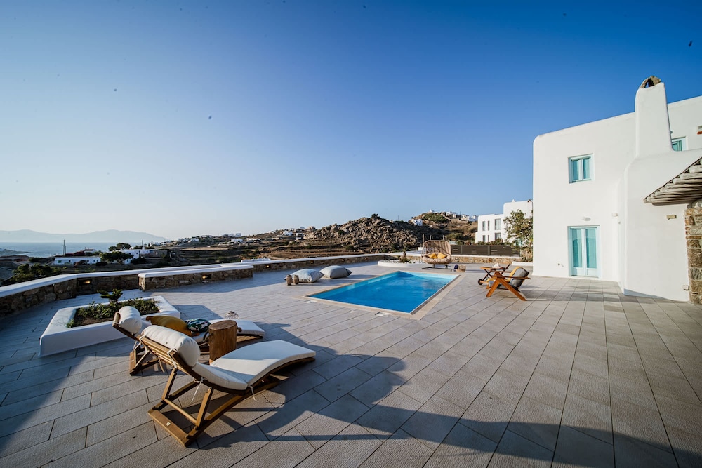 Mykonos Villa Sympatico Private Pool Sea Vistas