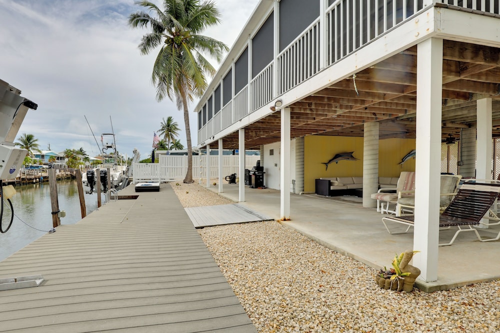 Canal-front Florida Keys Home w/ Private Dock