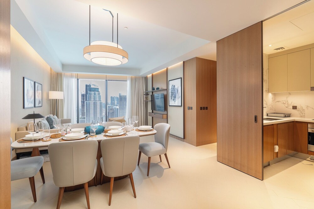 Address Residences Dubai Opera - Burj Khalifa City Views 2 & 3-Bedroom Apartment 1 minute walk to Burj Khalifa, Dubai Mall, Dubai Fountain by Heaven Crest