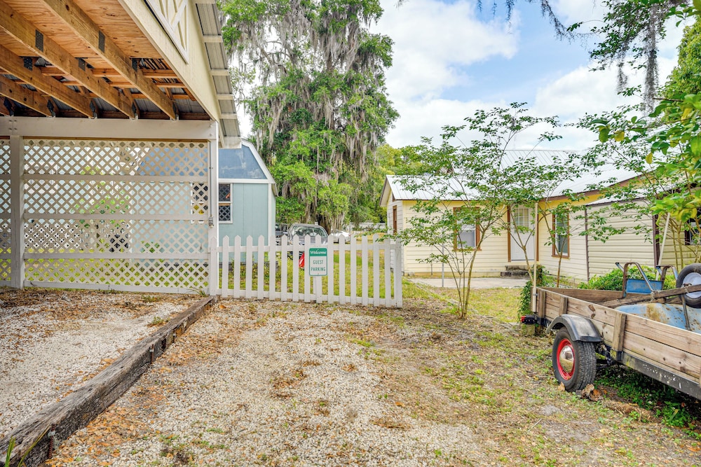 1 Block to Crescent Lake: Charming Home w/ Porch!