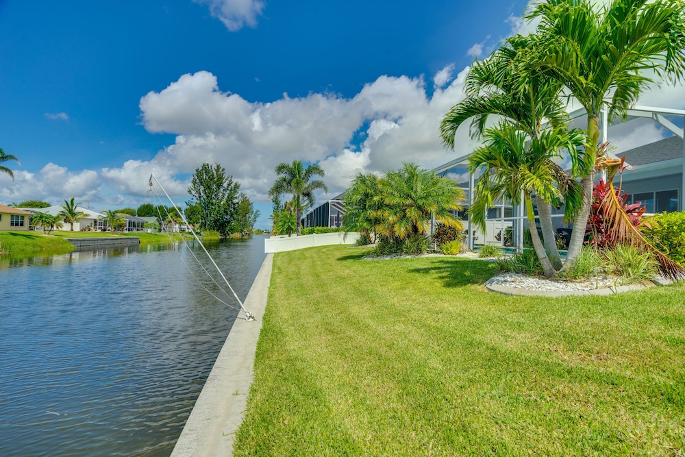 Waterfront Cape Coral Home w/ Private Pool view 4