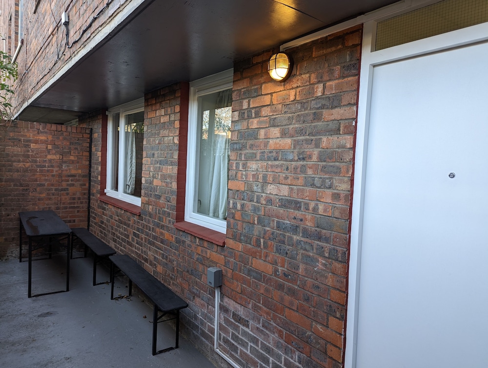 outdoor bbq area
