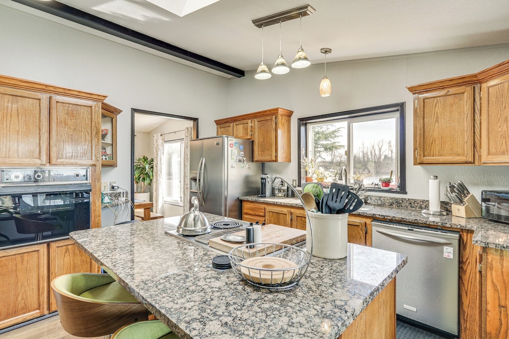 Fish, Swim & Hike: Waterfront Home in Longview!