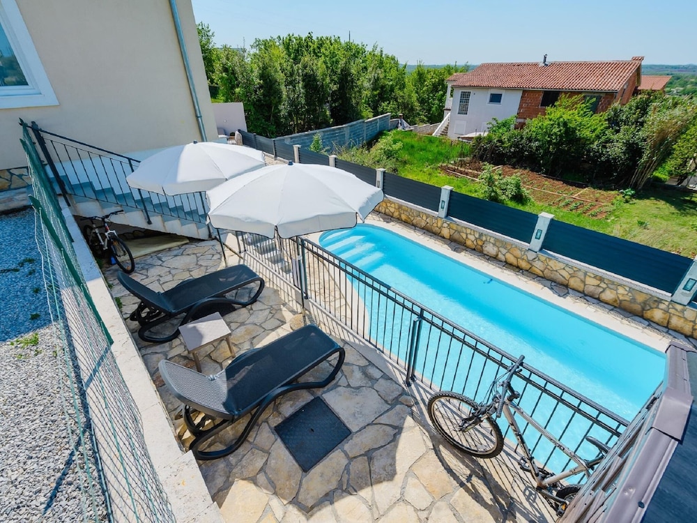 Charming Holiday Home With Pool and sea View view 2