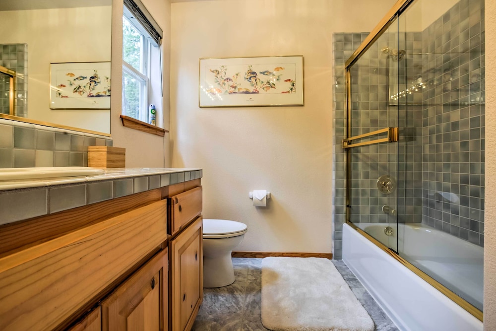 Lake Tahoe Vacations - Tahoe Donner Cabin: Deck, Trail Access, EV Charger - Property Image 1