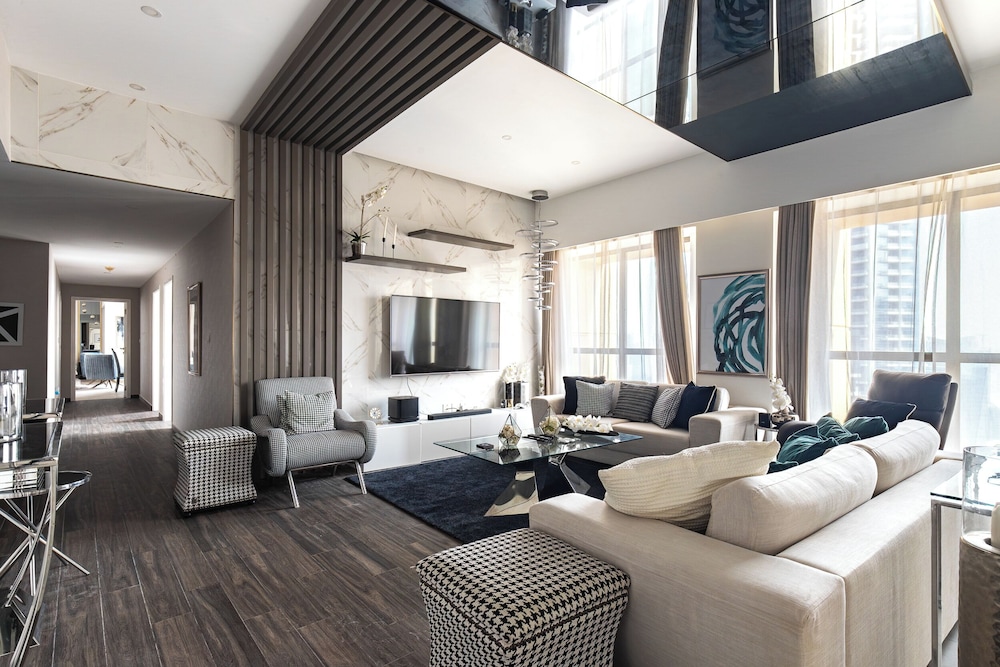 SIMPLY COMFORT Lux Penthouse 4BR Apartment with Iconic Marina Views