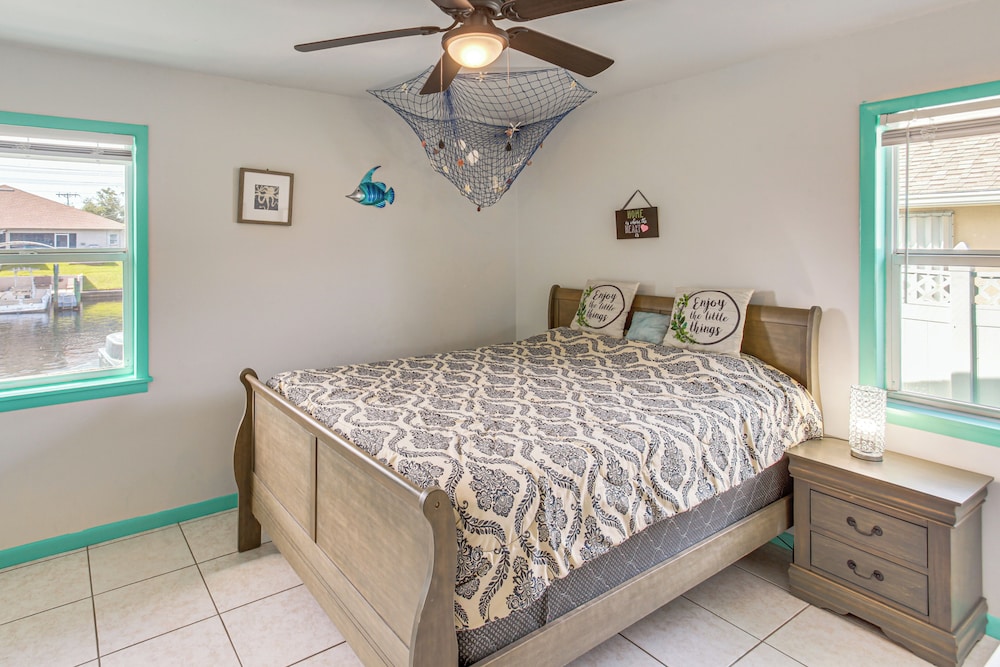 Canal-front, Pet-friendly Cape Coral Retreat!