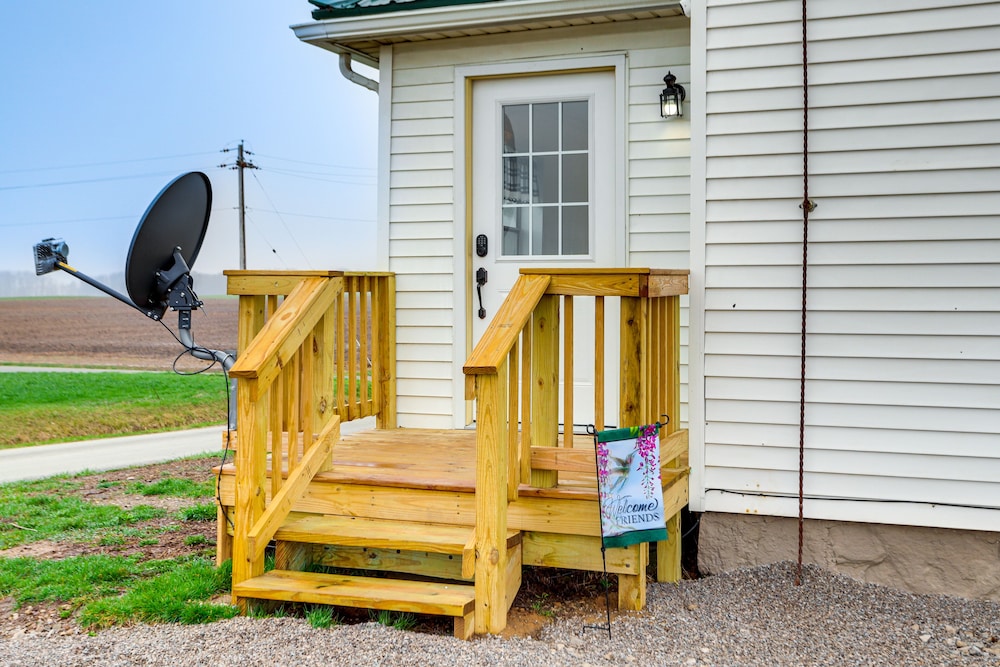 Peaceful Shiloh Home w/ Deck & Fishing Pond Access view 4