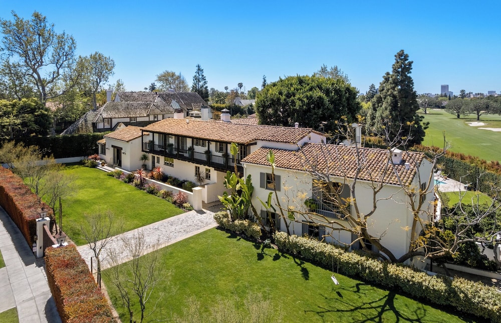 Howard Hughes Estate - Spanish Revival Gem w/ Pool, Wine Cellar & Guest House