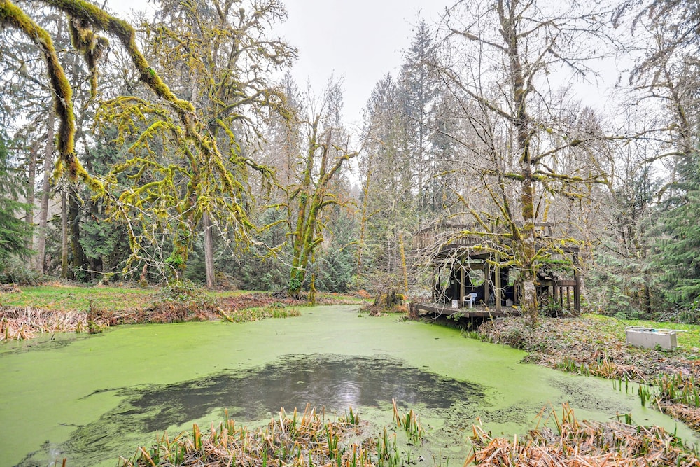 4 Mi to Sandy River Access: Studio w/ Mtn Views!