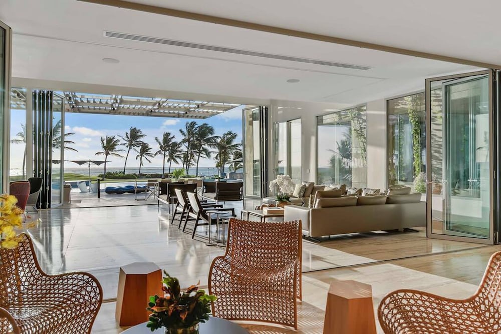 Architectural Oceanfront Masterpiece w Pool