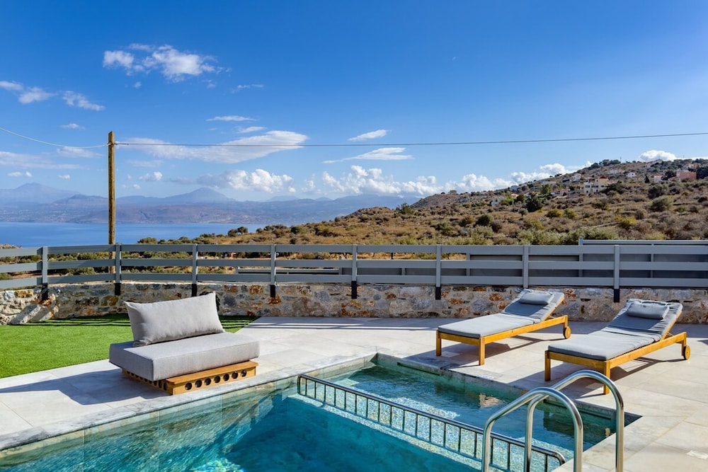 Gianna s Panoramic Seaview Twin Villas With Pools