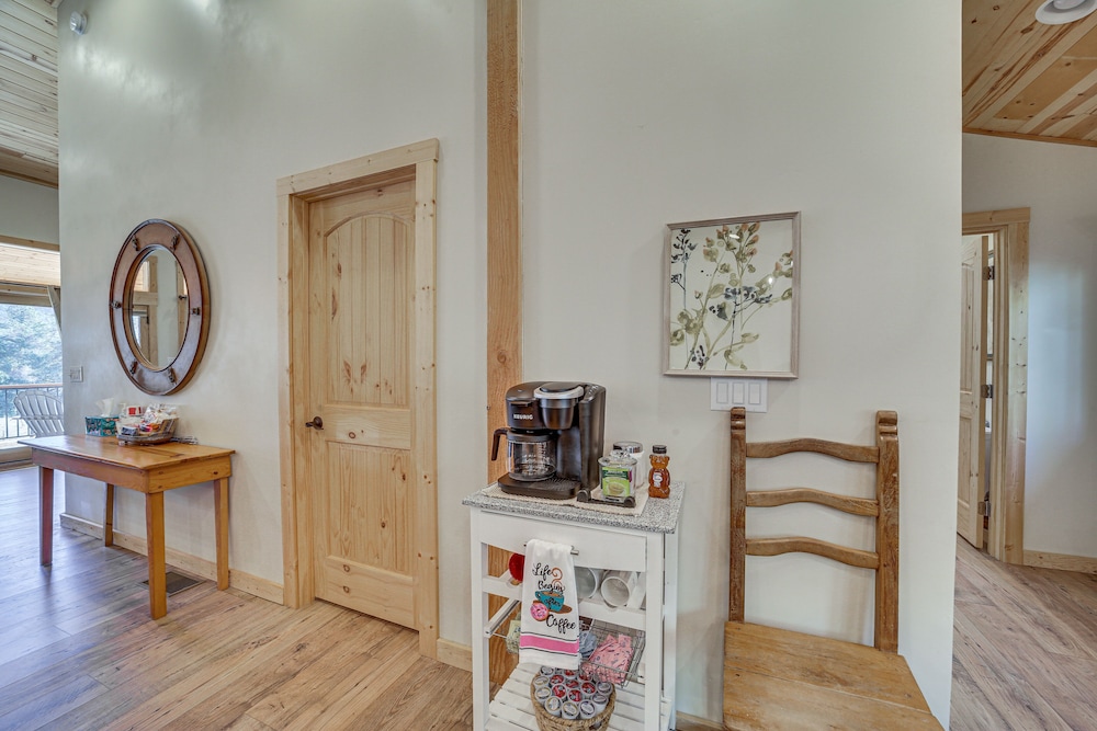 Airy Pine Cabin w/ Wraparound Deck Near Trails! - Property Image 6