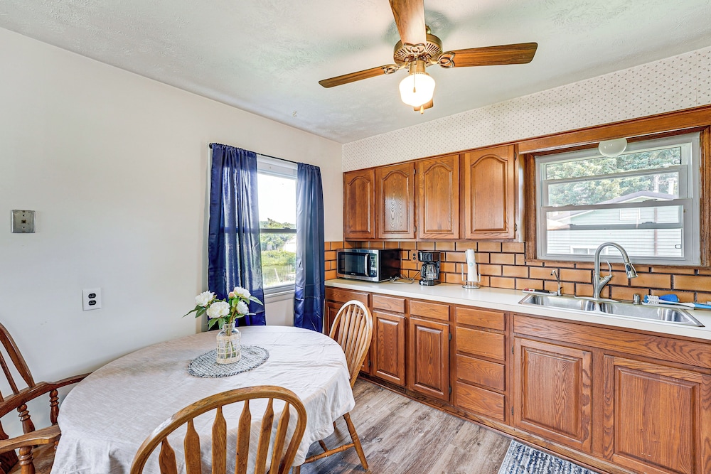 Waterfront Retreat w/ Dock & Yard in Reed City!