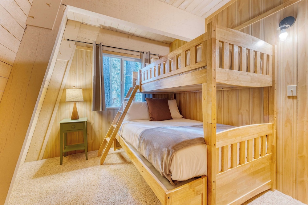 Lundy Bearden Serene Tahoe Retreat With Deck, Fireplace, and Forest Views