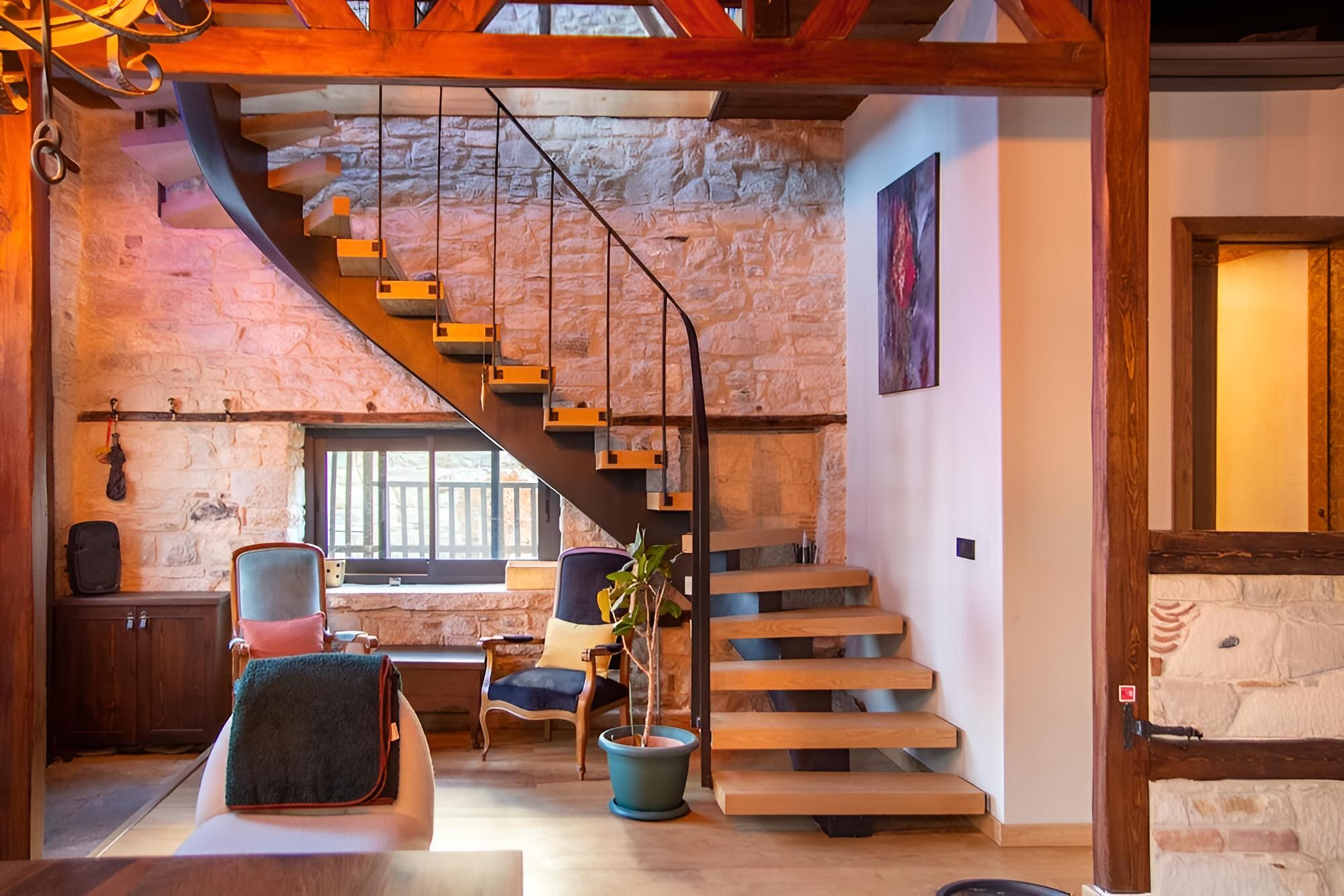 Enchanting Stone House in Urla With Backyard view 2