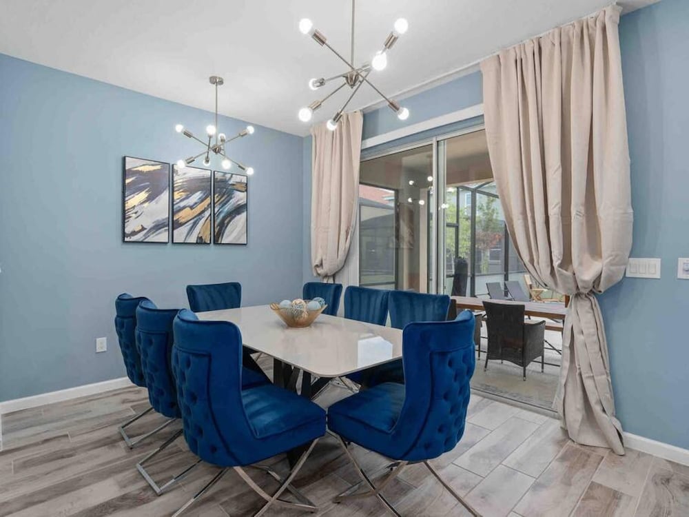 Super Blue- Sleeps 24 w Pool Movie Loft