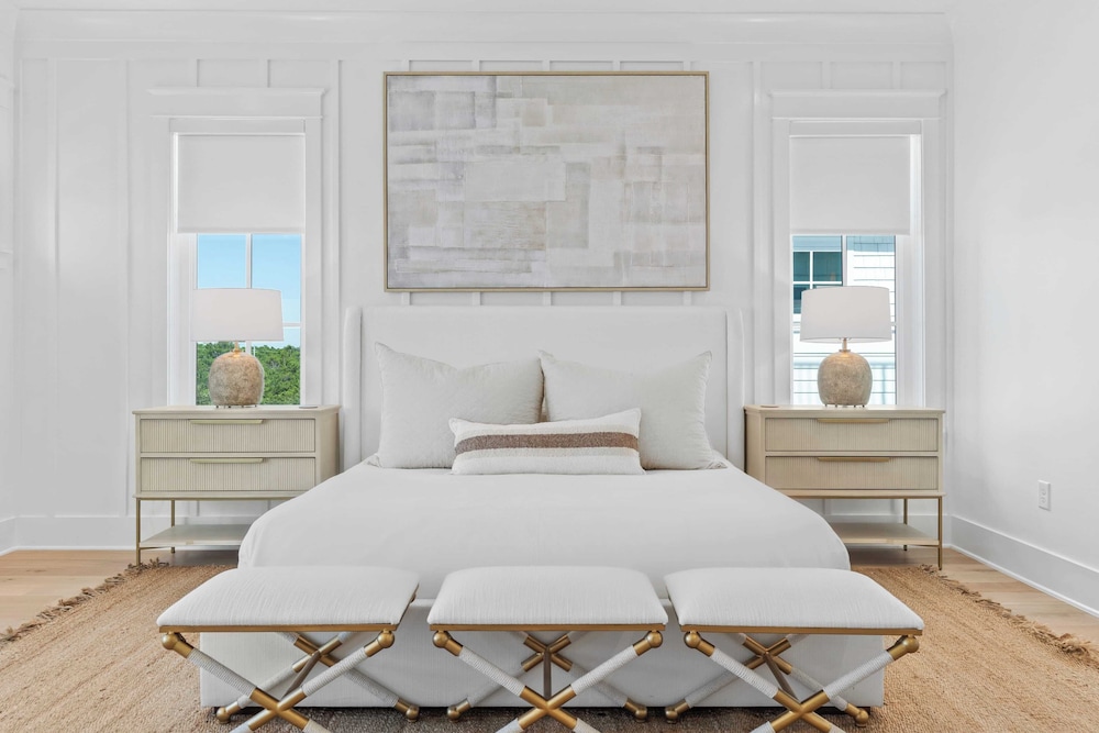 Sleeps 24 Beach Retreat w/ Pool, Rooftop Deck, Steps to Inlet Beach & Near Rosemary, Alys, Seacrest Dining & Shops The Palm 30A by Avantstay