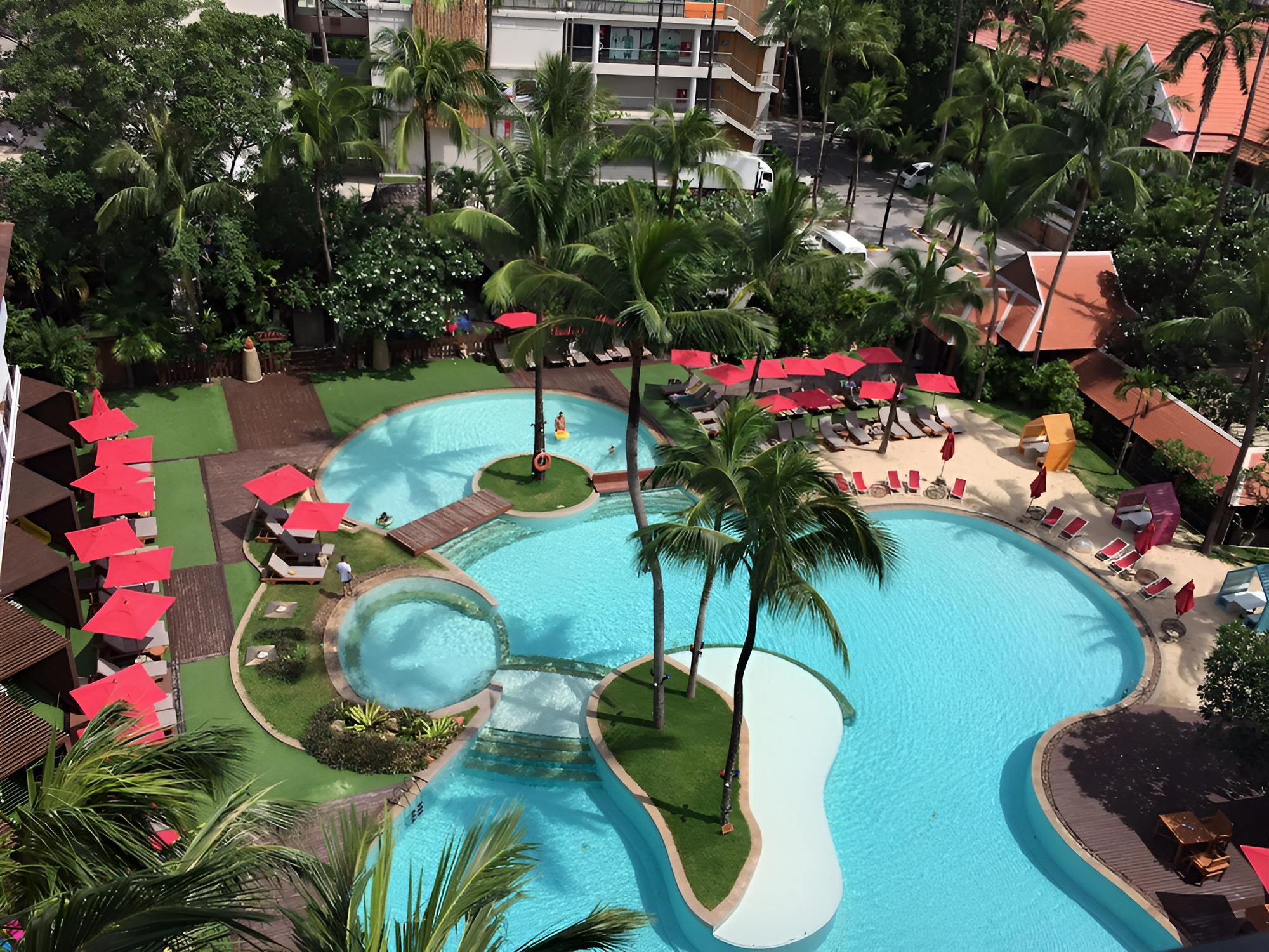 Patong Beach Hotel view 2
