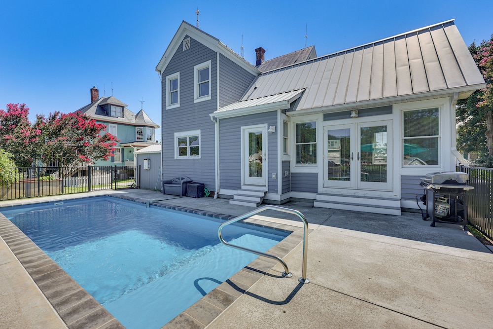 Historic Waterfront Home w/ Dock in Reedville!