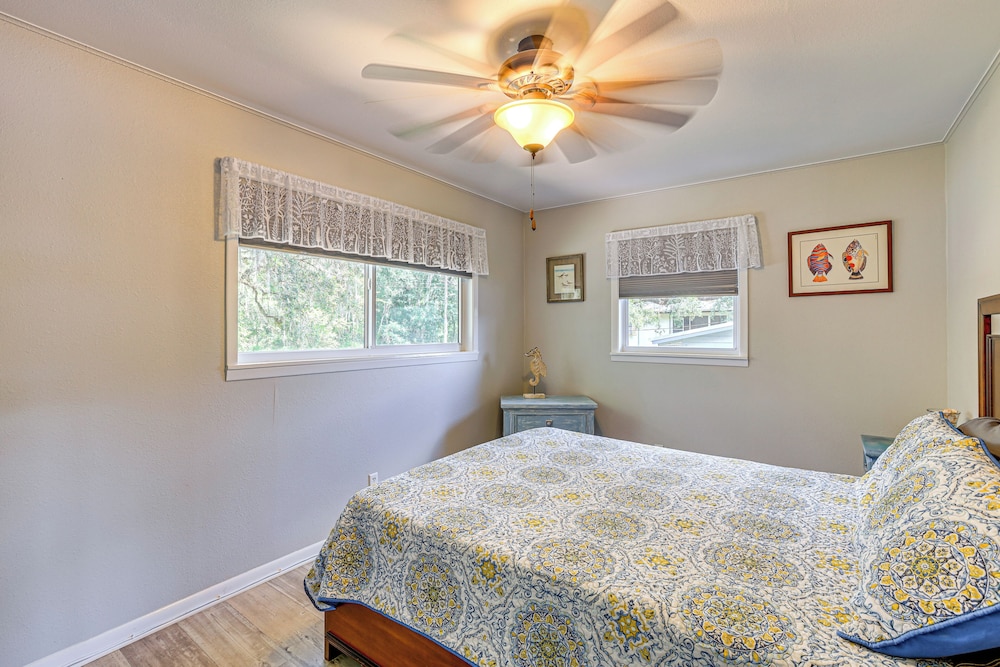 Dock + Screened Porch: Suwannee River Retreat!