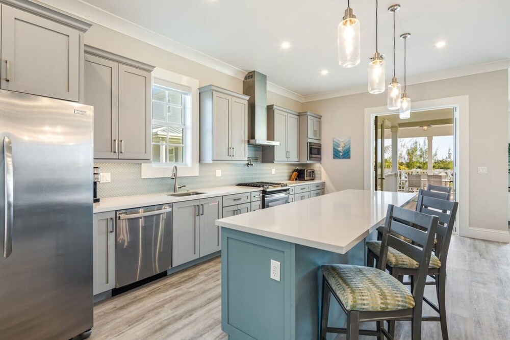Springtide House by Brightwild Waterfront Pool view 3