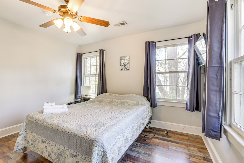 4 Mi to Dtwn: Home w/ Fire Pit in Greenville