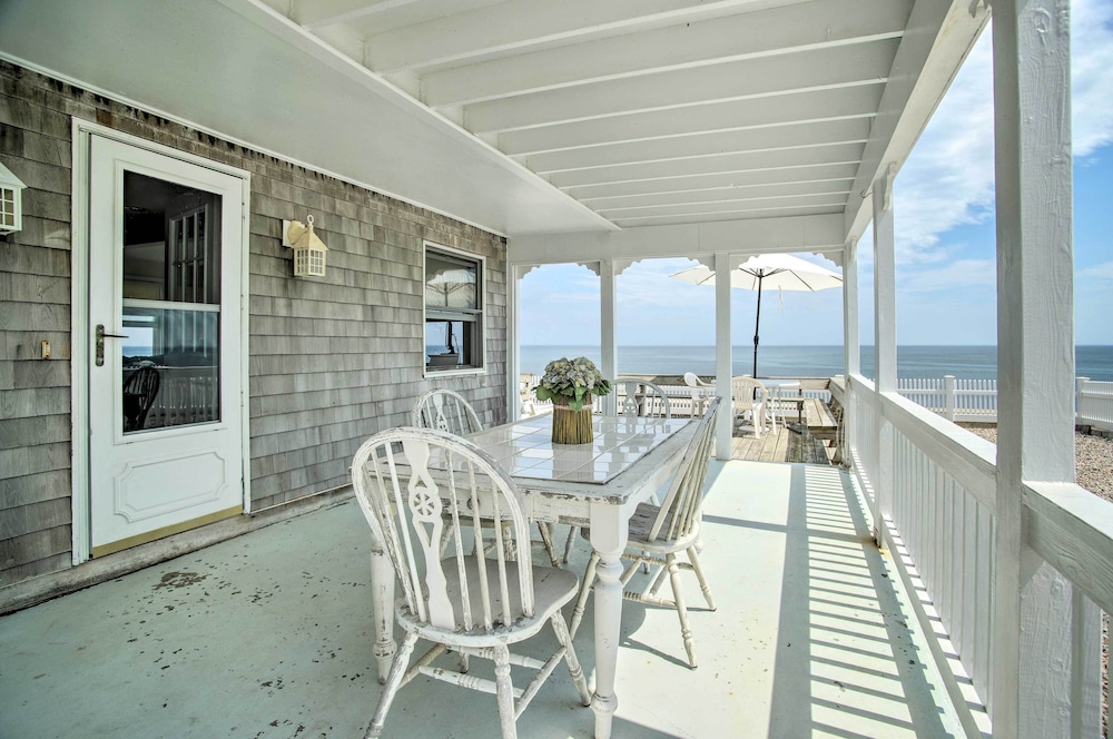 2 Decks + Beach Access: Oceanfront Getaway! view 3