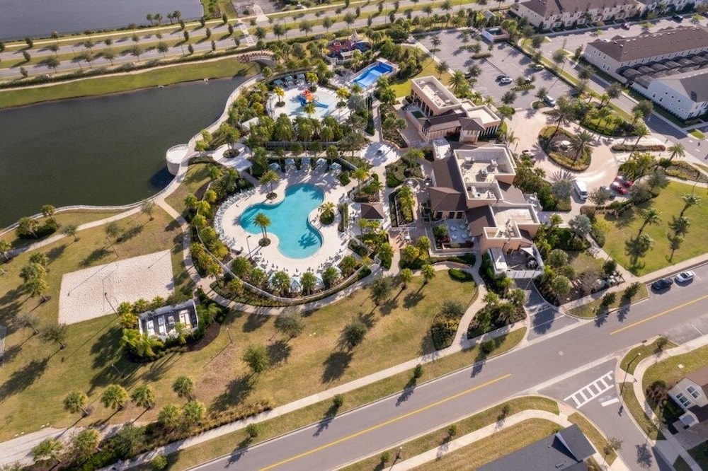 New! Modern Townhome Near Disney! Splash Pool, Resort W/waterpark-8206sa 3 Bedroom Townhouse