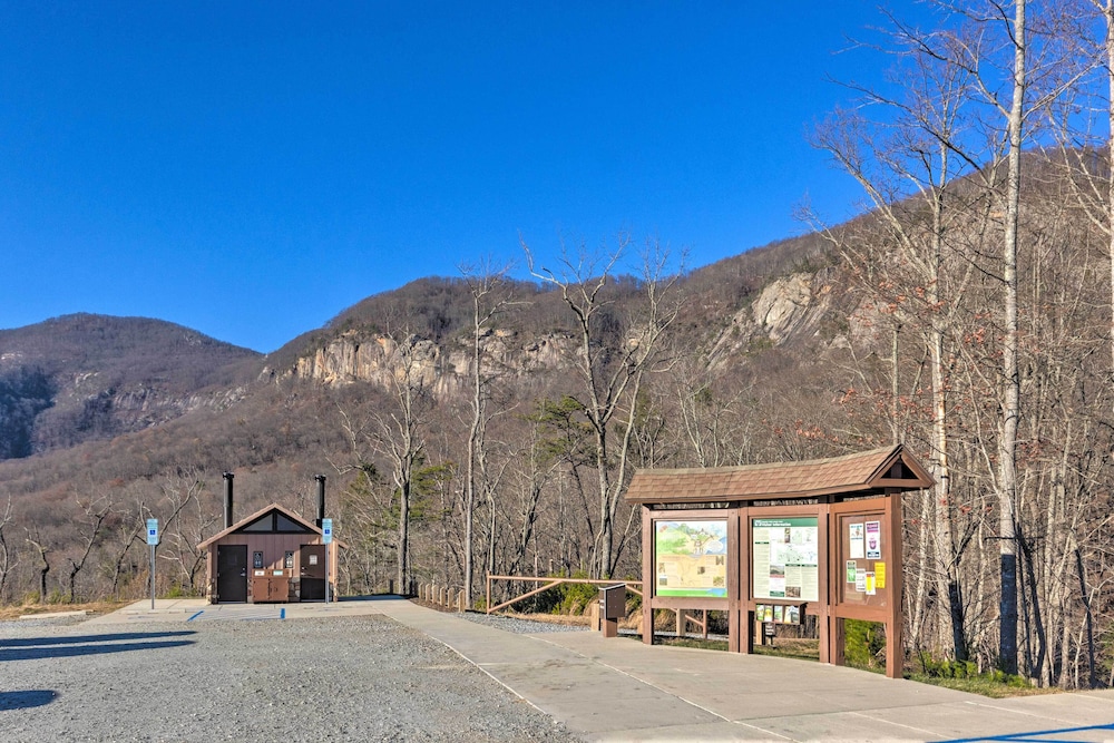 Lake Lure Log Cabin w/ Grill, Near Hiking! view 3