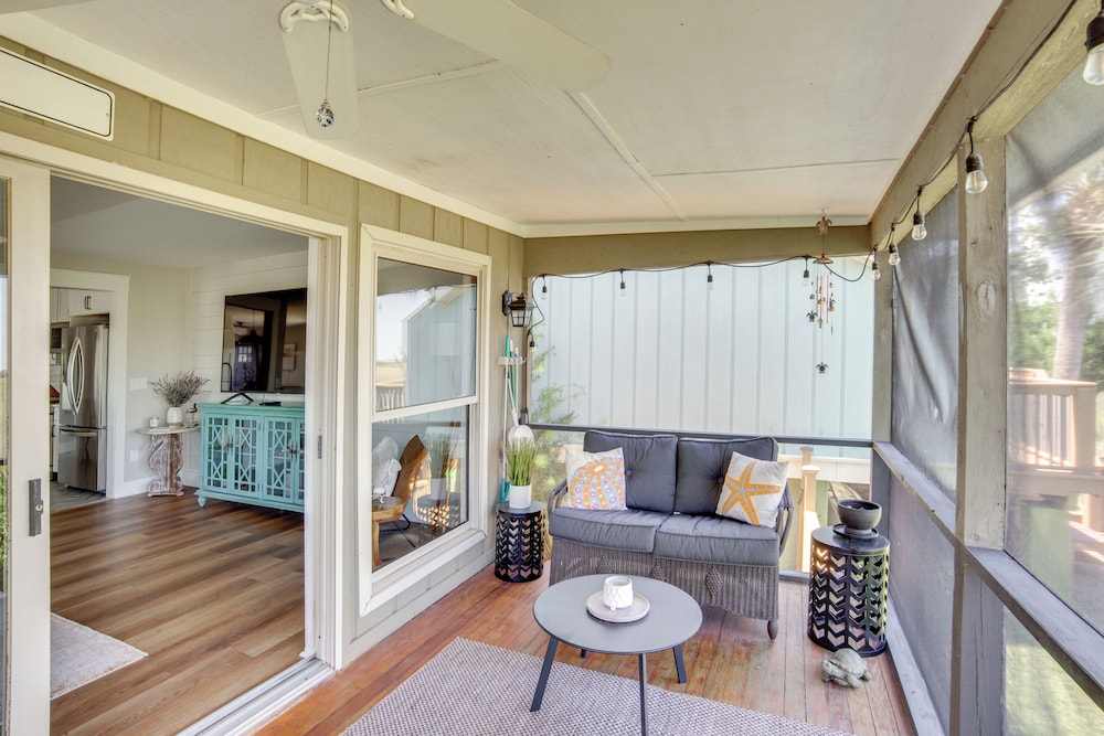 Waterfront Fripp Island Escape w/ Stunning Sunsets