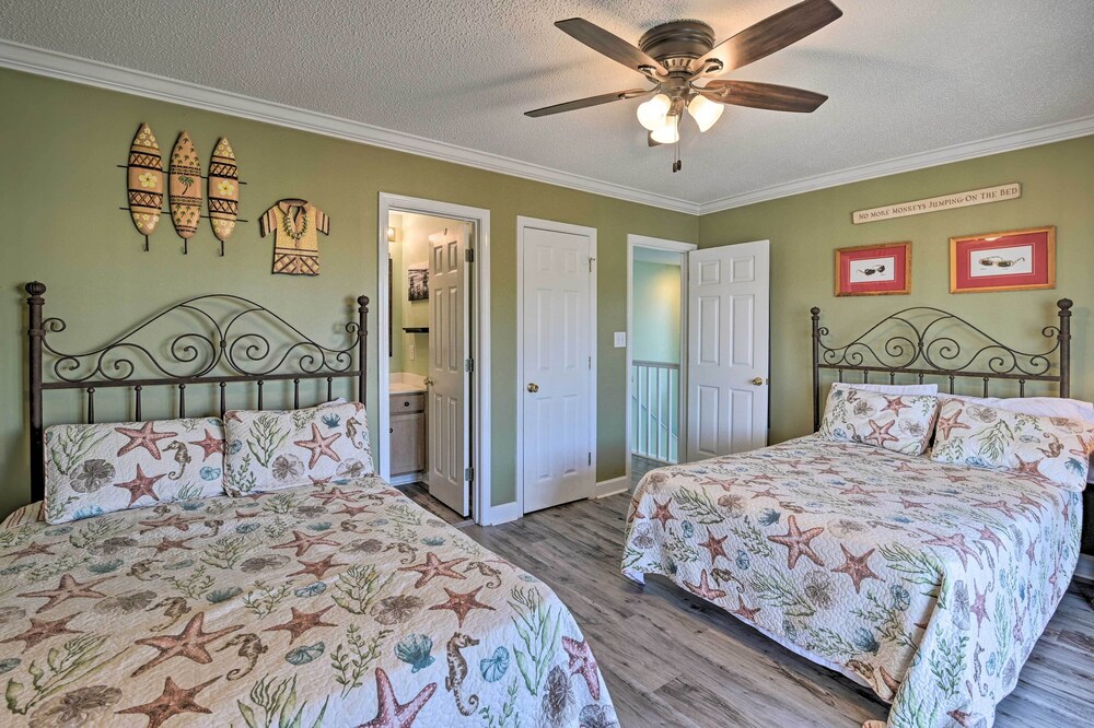 Steps to Pool & Ocean: Surfside Beach Home Base! view 4
