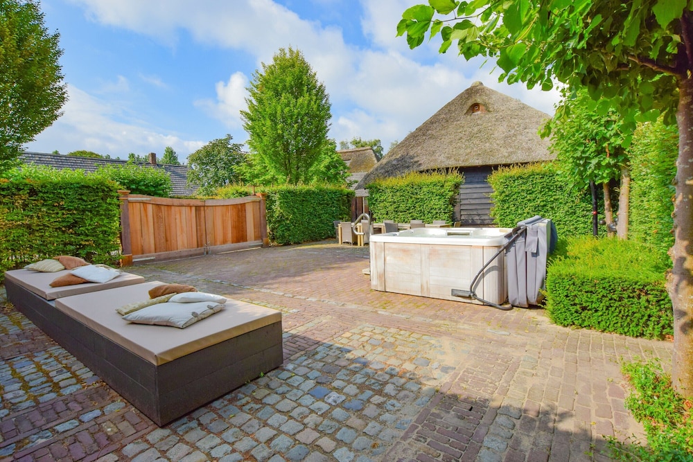 Posh Holiday Home in Alphen with Hot Tub view 3