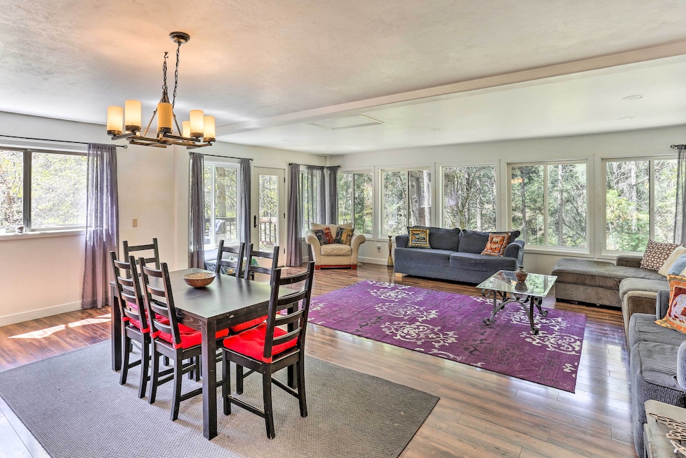 Vibrant Weaverville Escape w/ Deck & Creek!