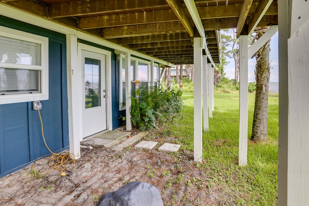 Carrabelle Retreat w/ Boat Dock + Views of Gulf! view 4