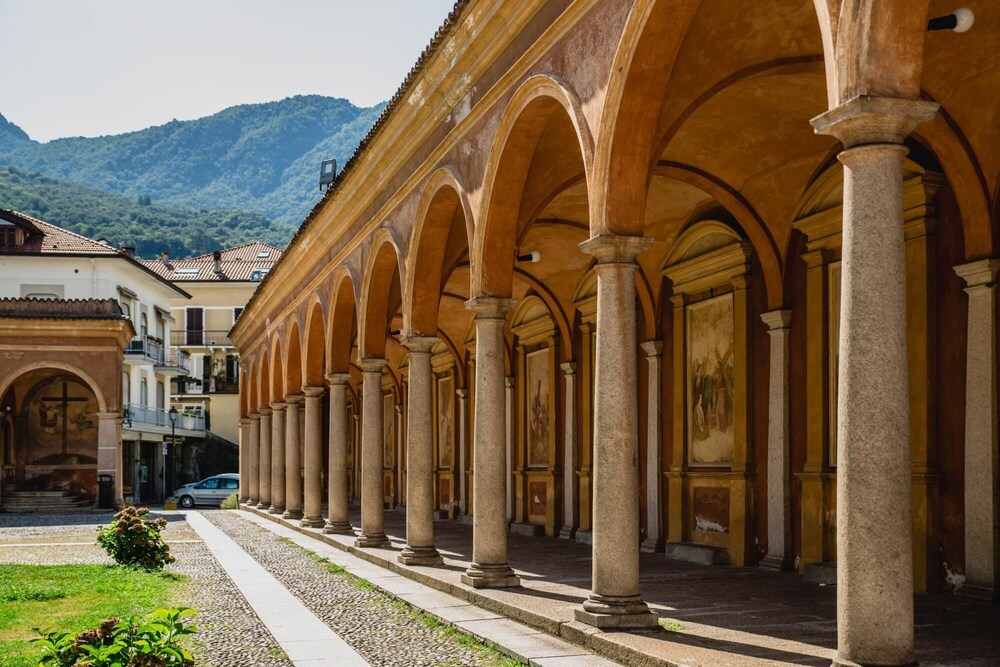 Sunrise in Baveno in Baveno