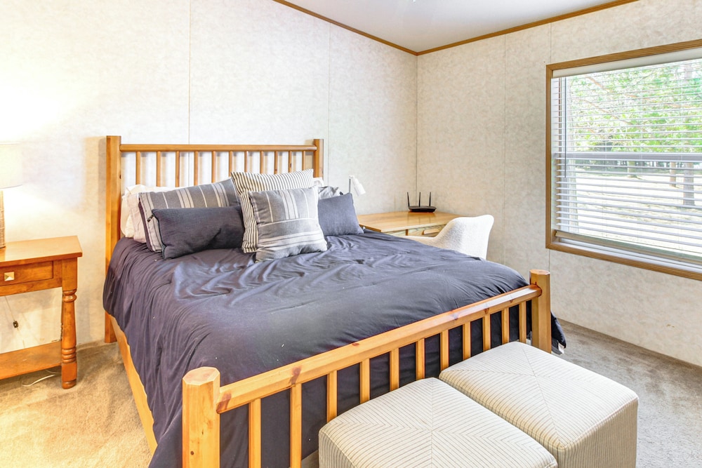 Tenstrike Lake House on 60 Acres: Hike & Fish!