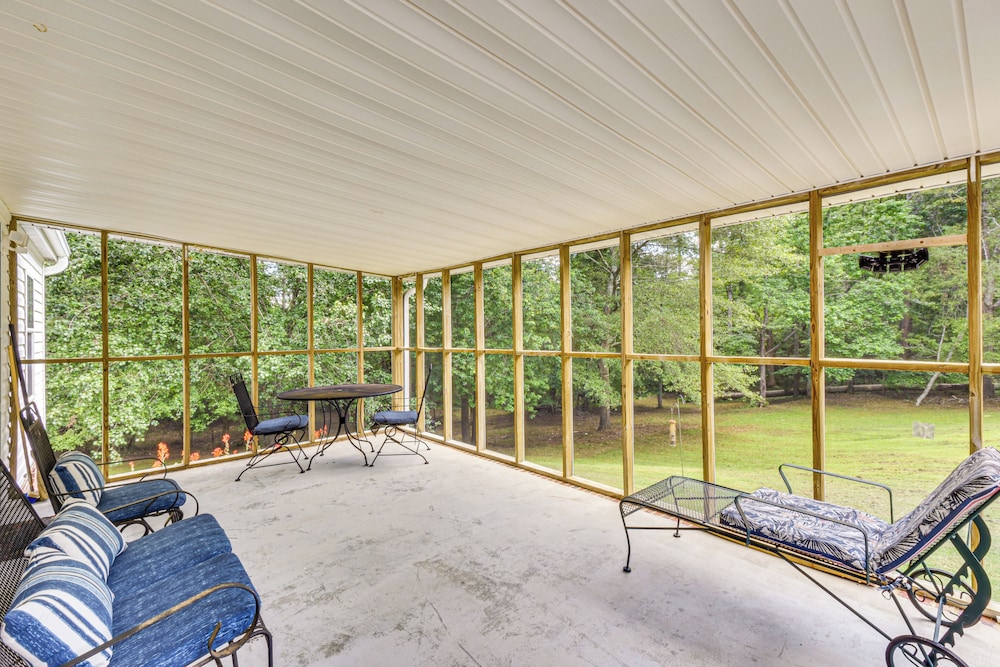 2 Mi to Dtwn: Retreat on 3 Acres in Pelzer!