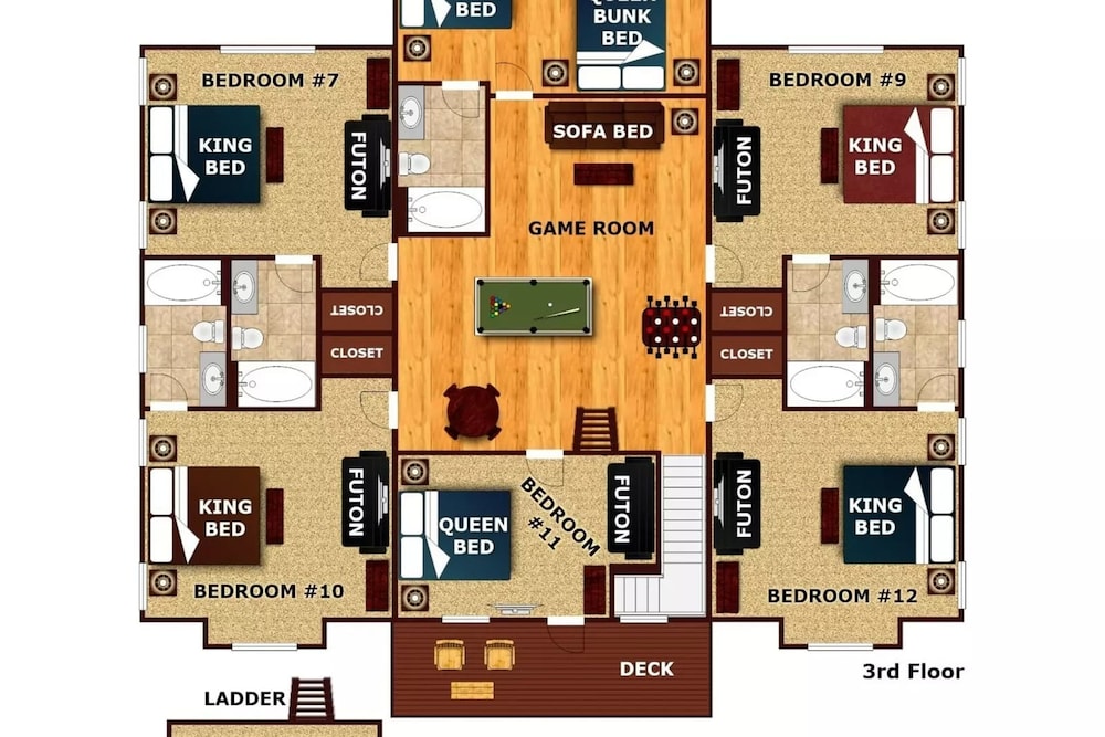 100 Guests Blackthorn Sister Smokies Homes Luxury Mountain Retreat
