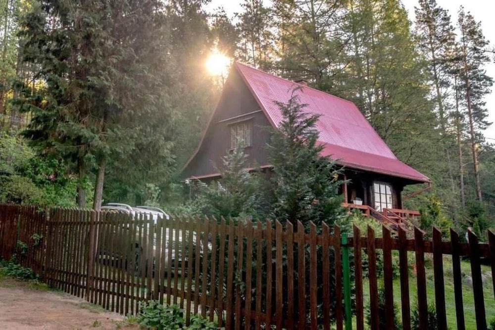 In The Woods Lodge With hot tub Inside Puszcza Knyszyśnka - Two-bedroom Villa