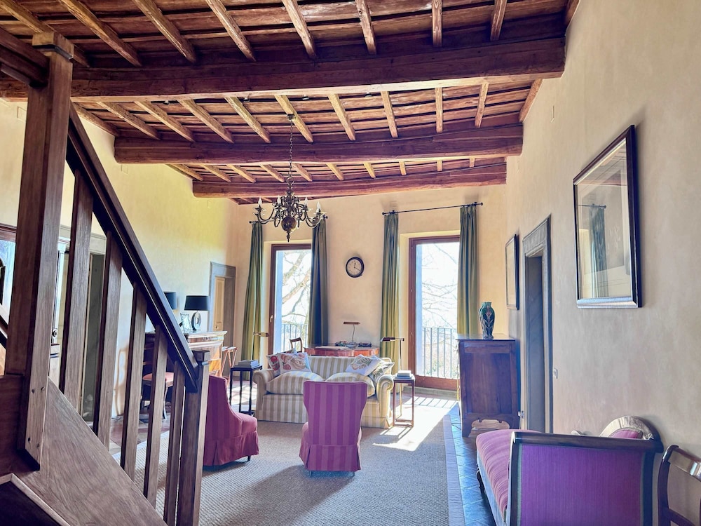 New Estate of Joy a Magnificent Historic Villa Near Rome on Glorious Ground Pool and Olives Galore
