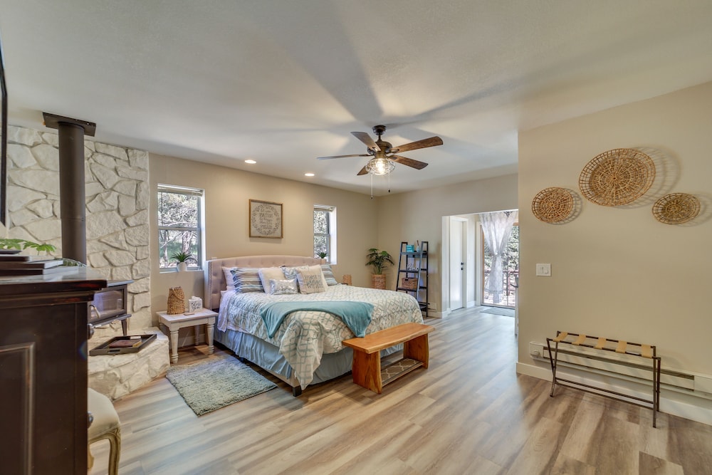 Payson Vacations - 'breezy Pinez Cabin' in Pine w/ Wraparound Deck! - Property Image 5