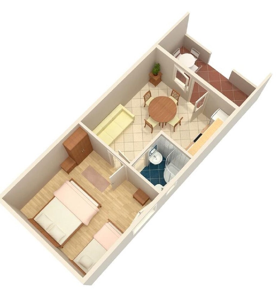 Niko - 50 m From Pebble Beach - A5 Prizemlje view 5